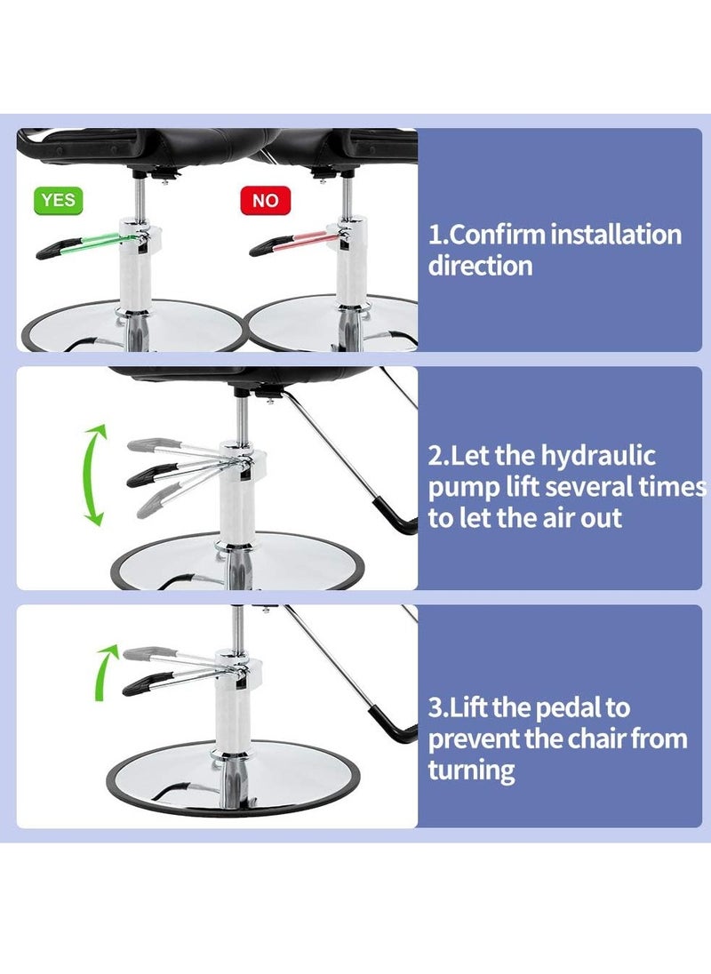 Sharpdo - Hair Salon Chair Styling Heavy Duty Hydraulic Pump Barber Chair Beauty Shampoo Barbering Chair for Hair Stylist Women Man - Image 1