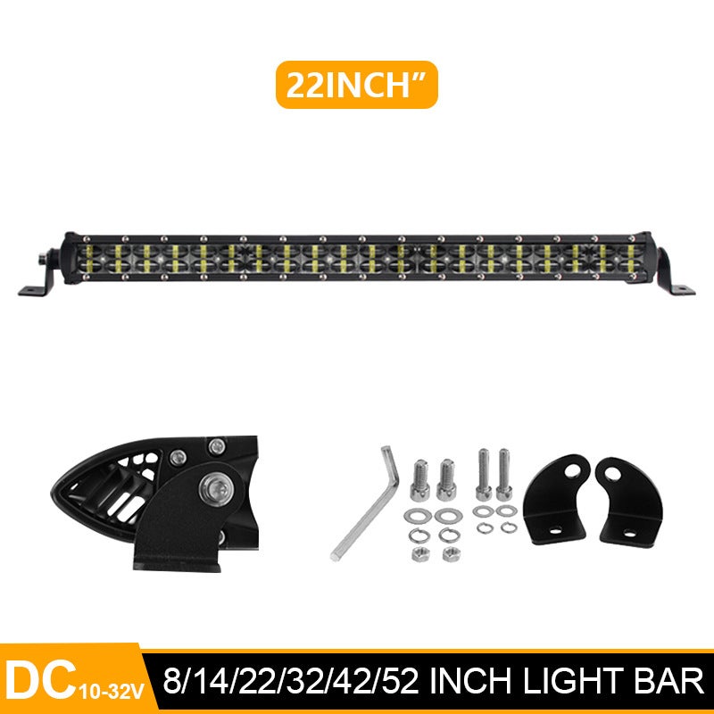 Ultra-Thin LED Car Light Bar 6D Lens Off-Road 22inch 22inch