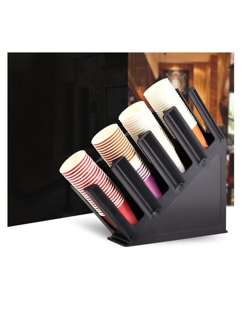 Arabest - Paper Cup Holder Coffee Milk Tea Paper Cup Storage Rack Cup Splitter Paper Cup Holder Cup Taker - Image 1