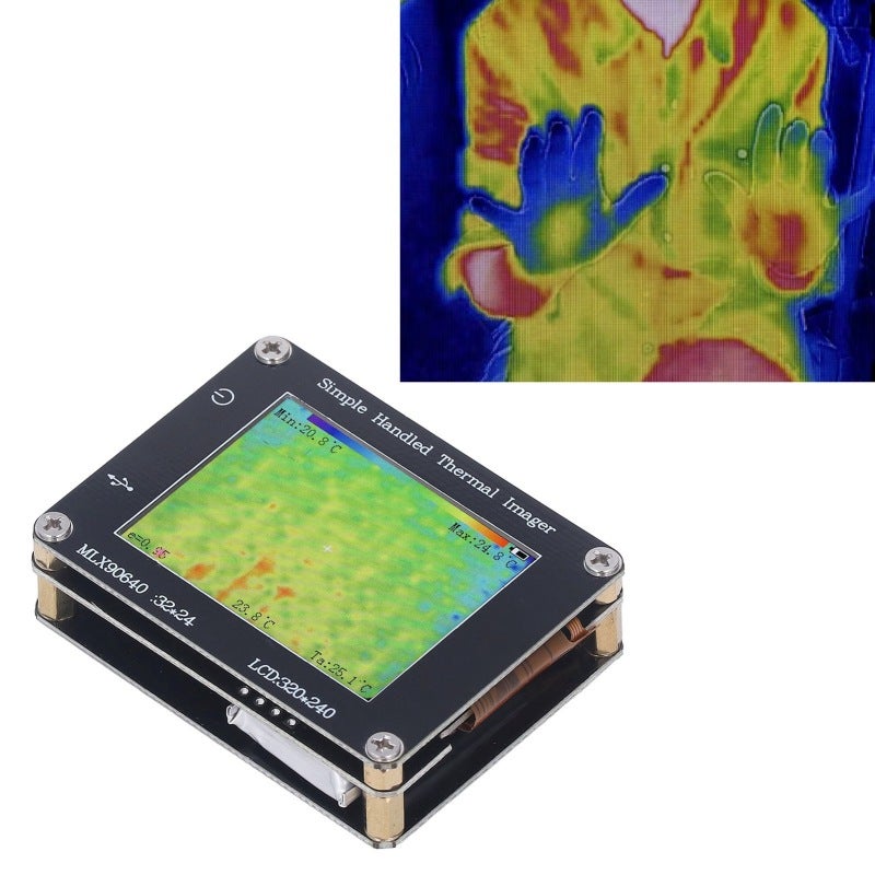 Thermal Imaging Camera: 2-Inch Screen, -40℃ To 300℃ Range - 8Hz Refresh Rate, 100-Image Storage Infrared Camera For Industrial Monitoring, Circuit Board Testing, Security Detection - Image 5