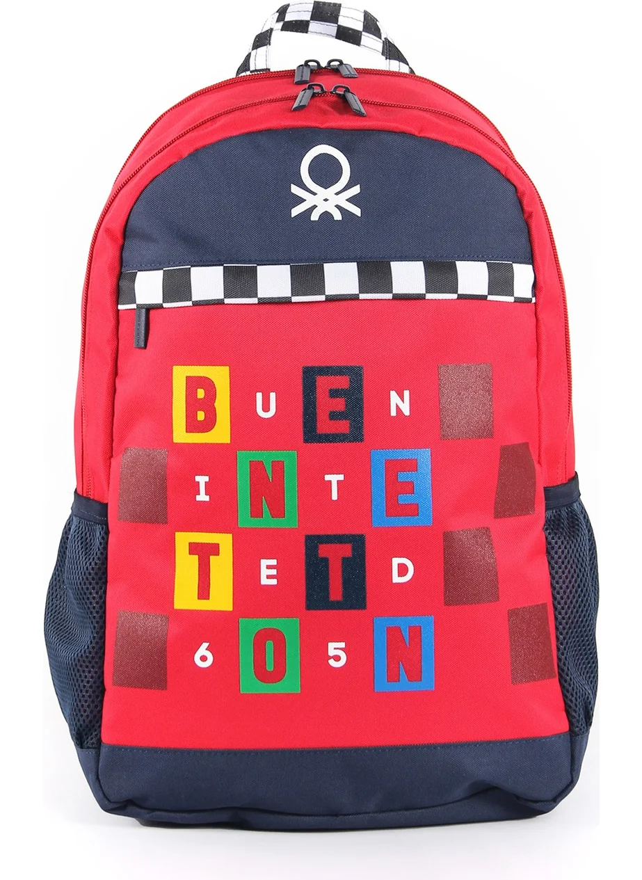 يونايتد كولورز أوف بينتيون . Double Compartment Primary School Bag 03766