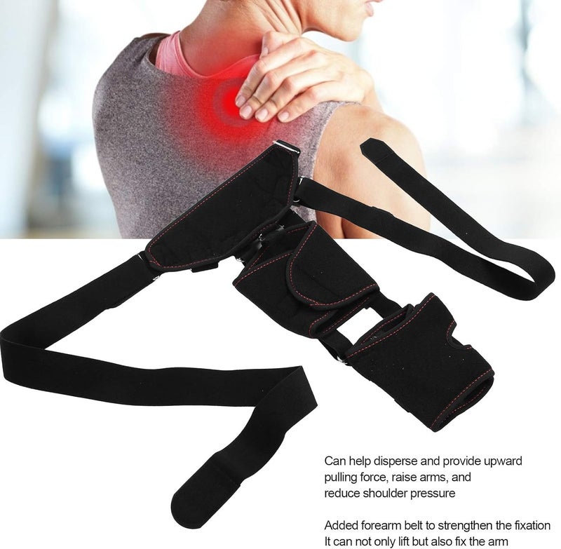 comfrt Shoulder Brace Support Correct Belt for Men and Women, Dislocation Hemiplegia Recovery Fixture Healthy Equipment with Adjustable Straps for Stroke Hemiplegia Subluxation Recovery - Image 3