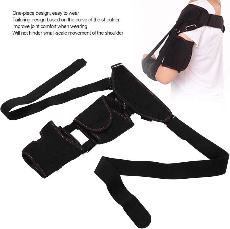 comfrt Shoulder Brace Support Correct Belt for Men and Women, Dislocation Hemiplegia Recovery Fixture Healthy Equipment with Adjustable Straps for Stroke Hemiplegia Subluxation Recovery - Image 5