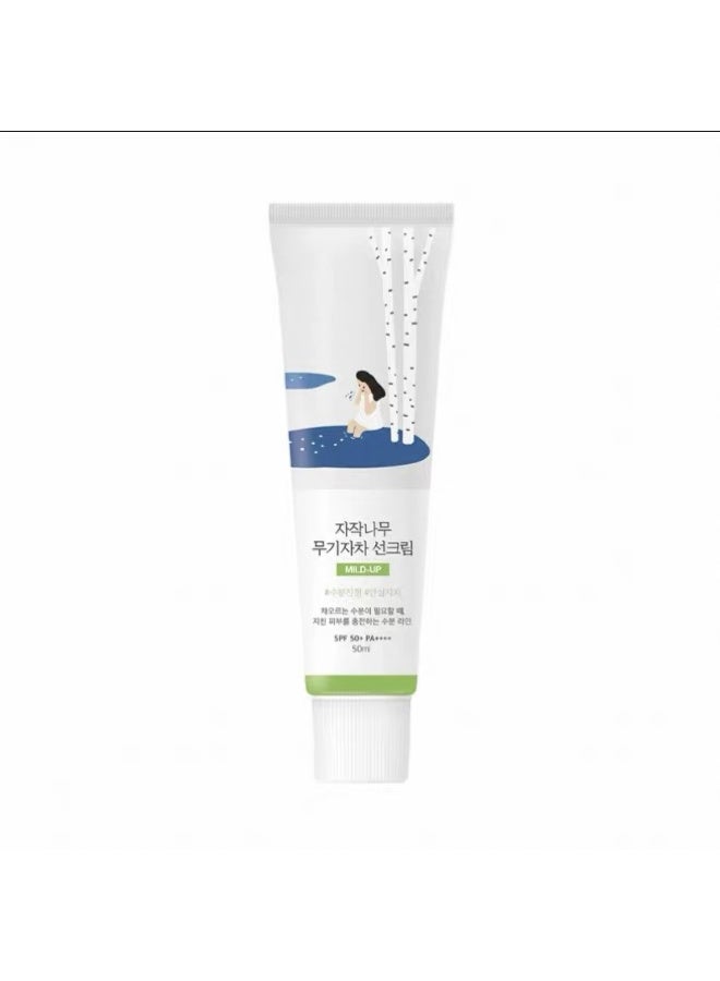 Lab Birch Mild-Up Sunscreen Spf 50, Pa++++ 50Ml