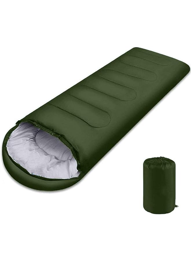 Generic Sleeping Bag Lightweight 3 Season Weather Sleep Bags For Kids Adults Girls Women Microfiber Filled 5 20 Degree For Backpacking/Hiking/Camping/Mountaineering With Compression Sack  - Image 1