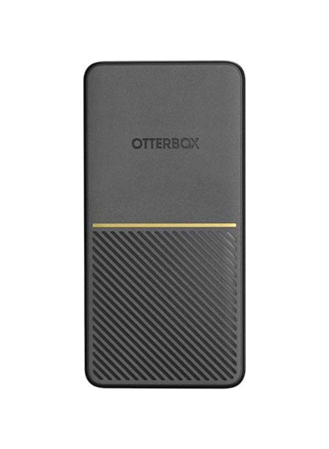 Otterbox 20000 mAh Fast Charge Power Bank USB-A & USB-C 18W PD Black - Image 2