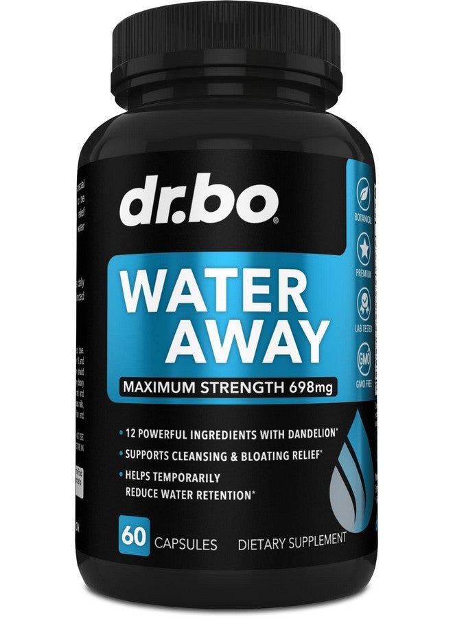 dr.bo Water Pills Diuretics for Water Retention - Natural Swelling Away Pills Herbal Diuretic Supplements for Stomach Bloating Leg Swelling Relief - Reduce Fluid Pill Bloat for Swollen Legs Feet Supplement - Image 1