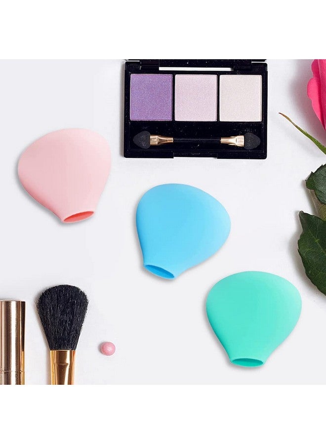 ZERONE Makeup Brush Coverssilicone Brush Organizer Case For Makeup Storagereusable Brush Holders For Traveldustproof Brush Protector For Makeup Lovers And Wife (Blue) - Image 4