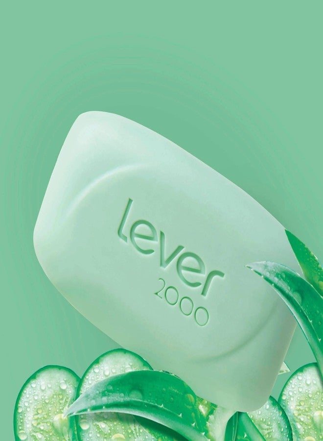 Lever 2000 Refreshing Body Soap and Facial Cleanser With Aloe & Cucumber Effectively Washes Away Bacteria, Fresh Aloe, 3.75 Ounce (Pack of 8) - Image 5