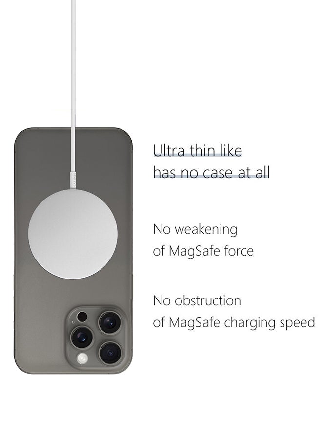 CATANES iPhone 15 Pro Max Case Cover Air Skin Series Back Cover Sturdy Durable Thin Case Drop Protection Cover Dark Grey - Image 4