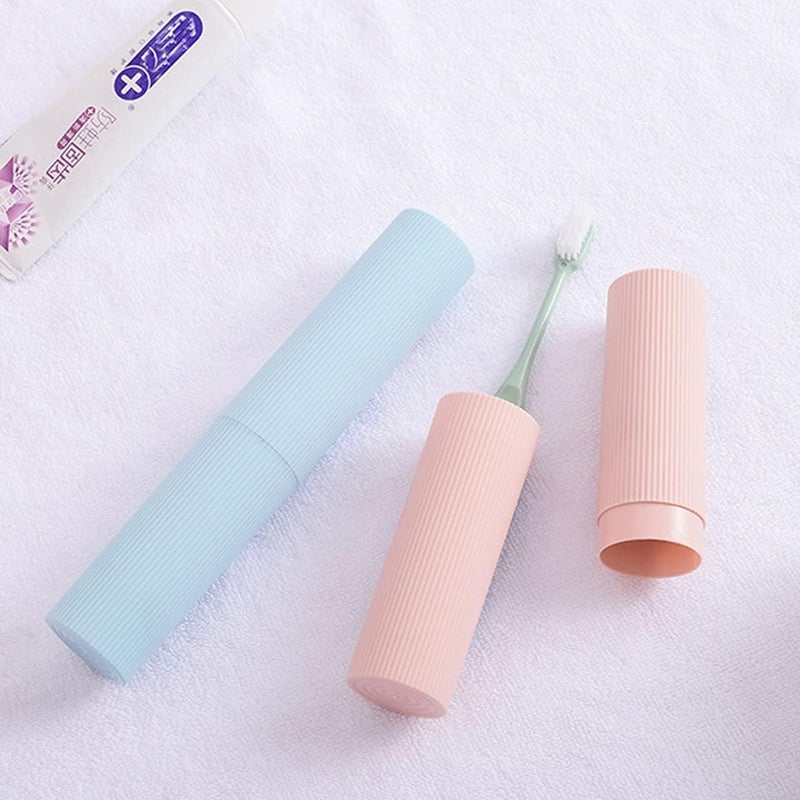 Right Products حامل فرشاة الأسنان ومعجون الأسنان المحمول للسفر من رايت برودكتس مع غطاء - علبة واقية سهلة التخزين - Image 5