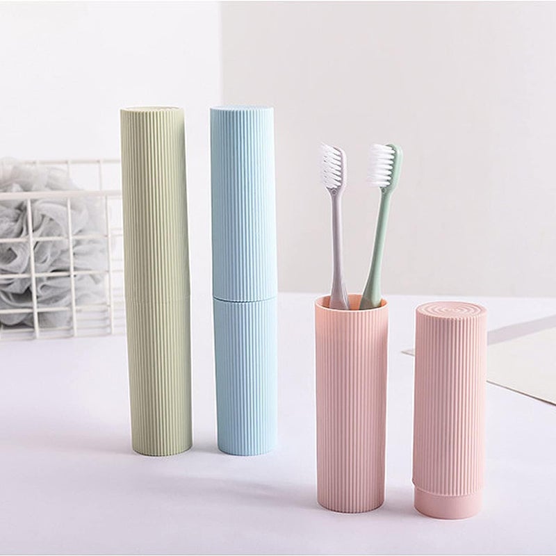 Right Products حامل فرشاة الأسنان ومعجون الأسنان المحمول للسفر من رايت برودكتس مع غطاء - علبة واقية سهلة التخزين - Image 3