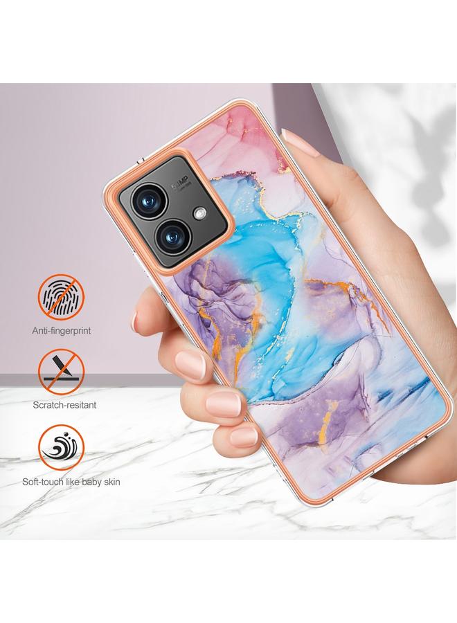اس-توب جراب لهاتف Motorola Moto G84 مصنوع من مادة TPU مطلية بالكهرباء IMD - Image 4