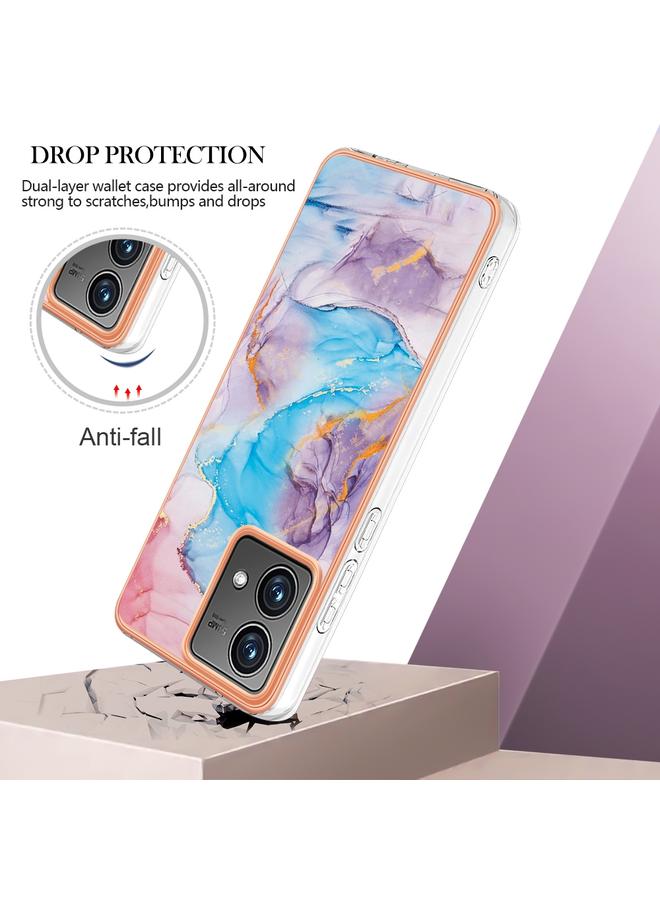اس-توب جراب لهاتف Motorola Moto G84 مصنوع من مادة TPU مطلية بالكهرباء IMD - Image 3