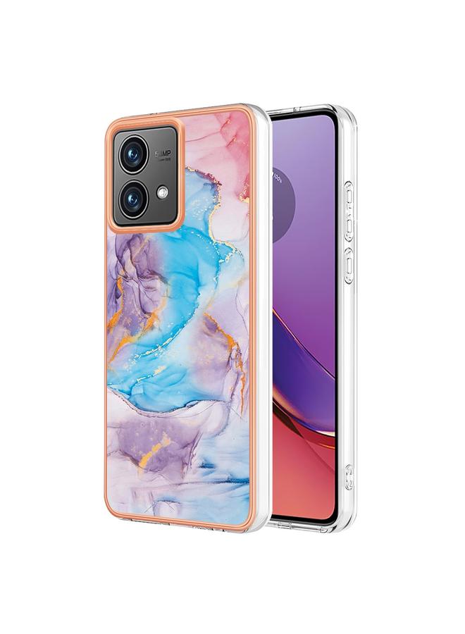 اس-توب جراب لهاتف Motorola Moto G84 مصنوع من مادة TPU مطلية بالكهرباء IMD - Image 1