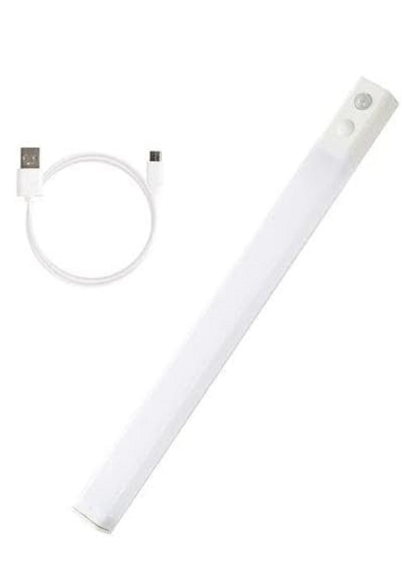 1 قطعة LED الحركة تحت أضواء الخزانة، كابل شحن مغناطيسي مع مستشعر ذكي 30 سم - Image 1