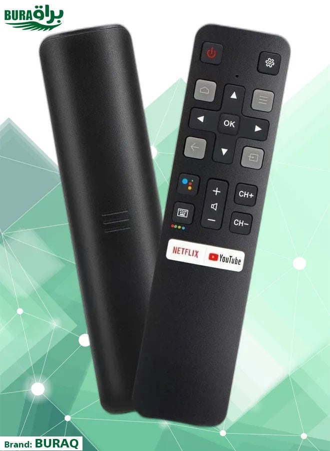 Universal Voice Remote Control For Tcl-Android-Tv-Remote Rc802V For Tcl Smart Tvs With Google Voice Function