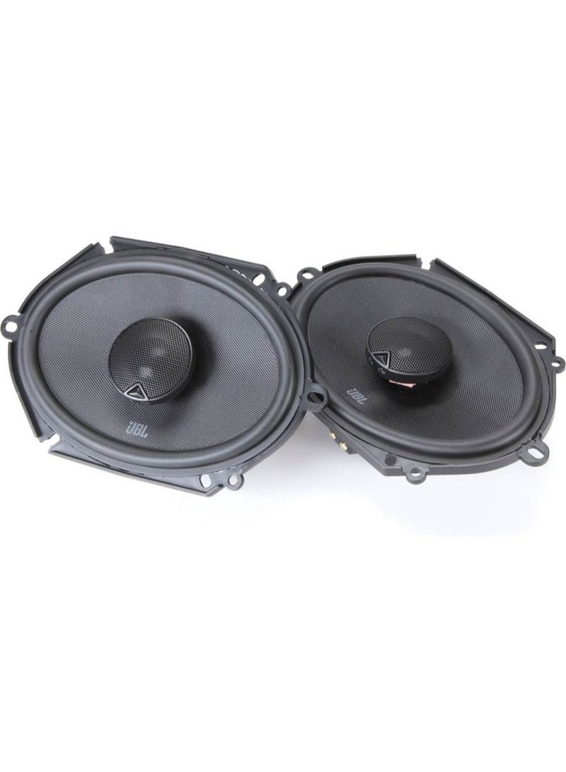 JBL Stadium 862F 6x8 Inch 2-Way Coaxial Car Speakers – 300W Peak High Performance Audio System - Image 1