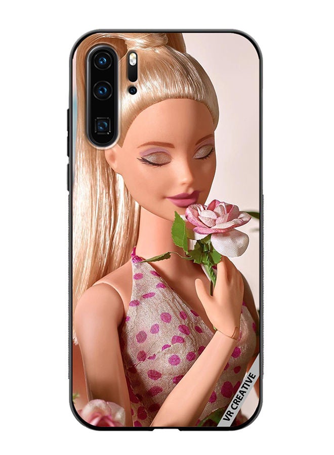 VR CREATIVE Protective Case Cover For Huawei P30 Pro Pink Barbie Design Multicolour - Image 1