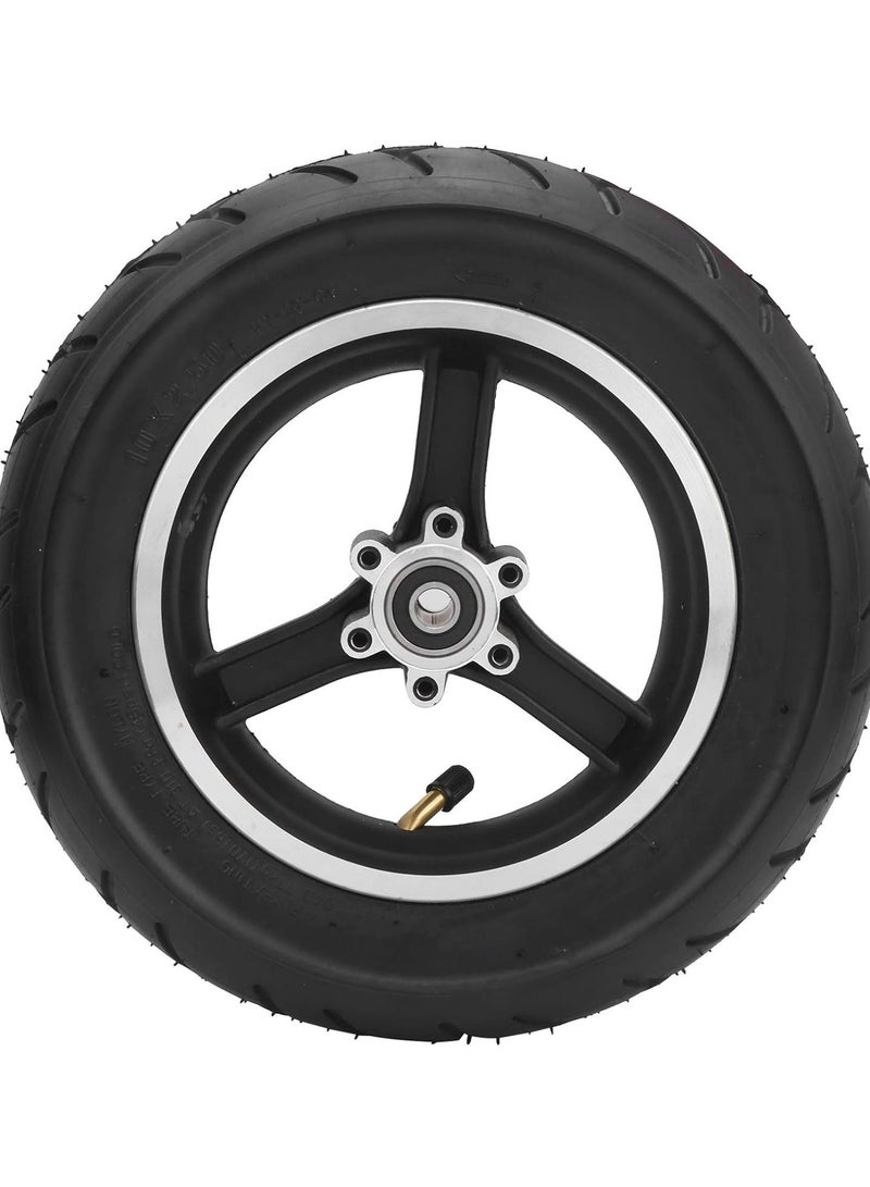 جي جوت إطارات سكوتر كهربائي، إطار سكوتر كهربائي مقاس 10 × 2.5 بوصة مع محور عجلة، أنبوب داخلي مطاطي قابل للنفخ، بديل لإطار السكوتر - Image 2