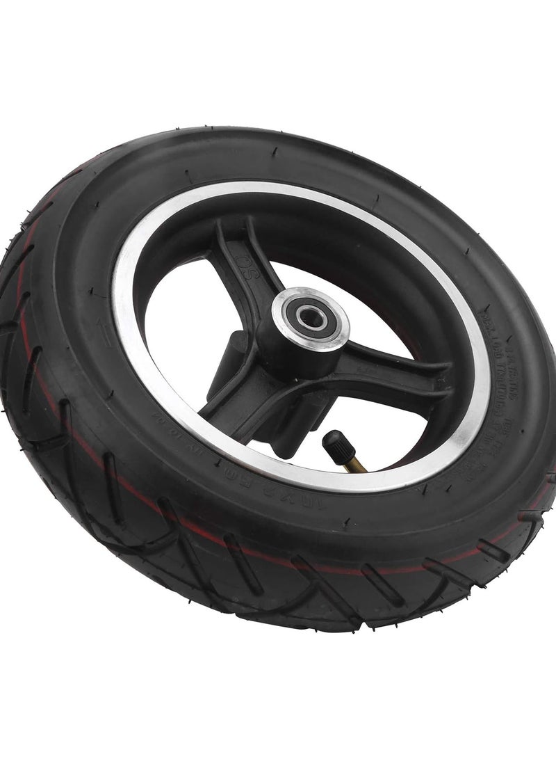 جي جوت إطارات سكوتر كهربائي، إطار سكوتر كهربائي مقاس 10 × 2.5 بوصة مع محور عجلة، أنبوب داخلي مطاطي قابل للنفخ، بديل لإطار السكوتر - Image 3