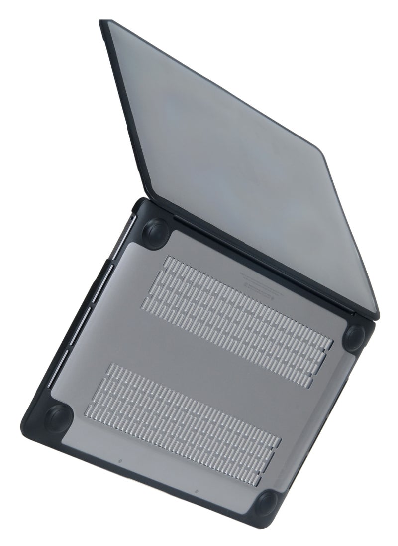 blupebble Hybrid SnapShell Protective Snap on Cover Designed For MacBook Pro 13.3 inch 2022  - Image 2