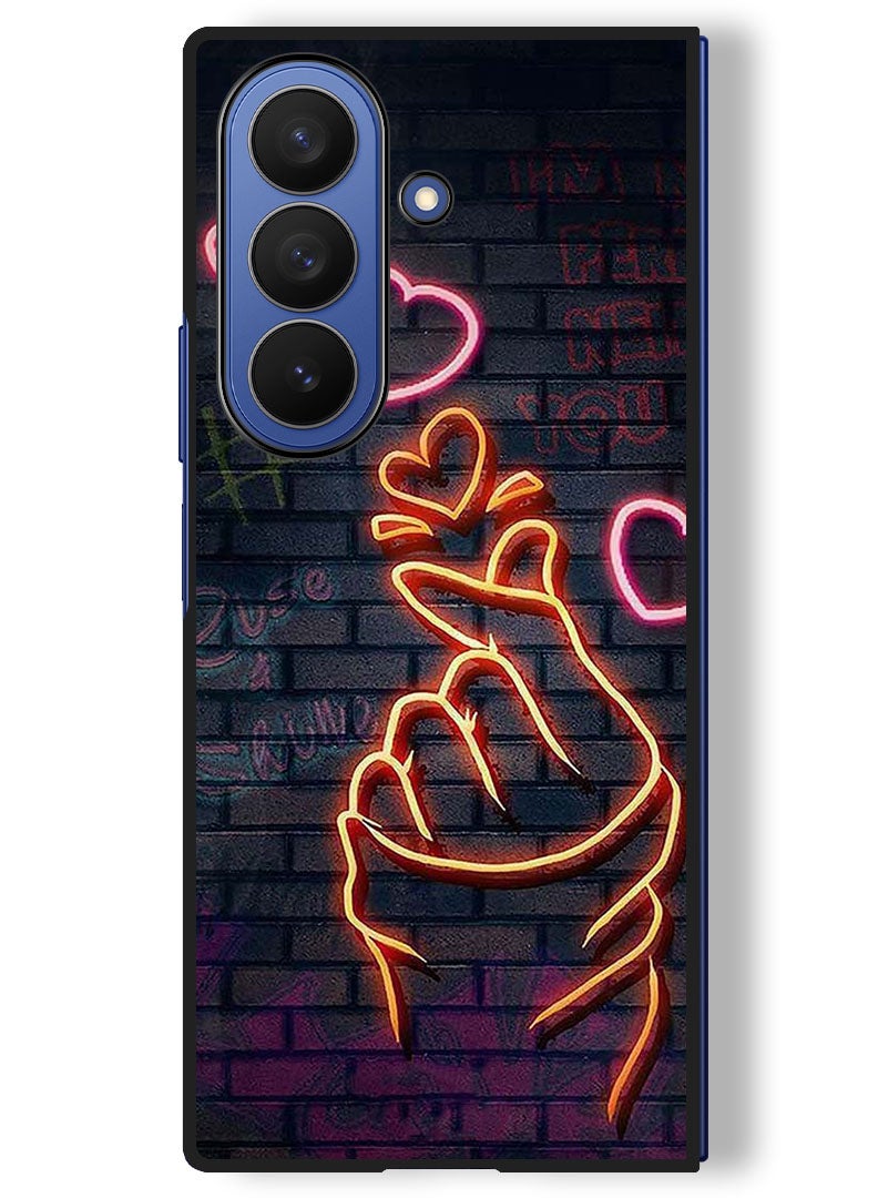 Theodor Case Compatible with Samsung Galaxy Z Fold 7 - 8 Inch Protection Shockproof Bumper Cover Snap Of A Finger - Image 1