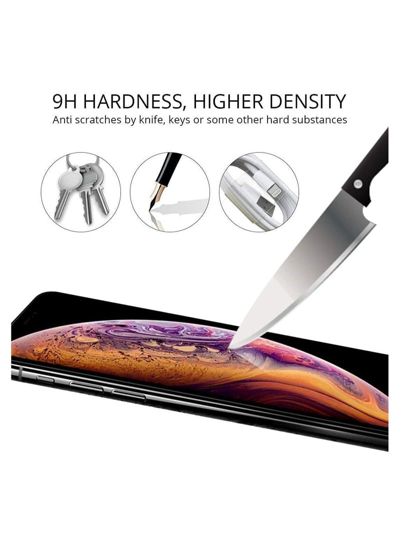 For Samsung Galaxy A15 Screen Protector Tempered Glass Full Coverage HD Anti-Scratch Bubble-Free Tempered Film 2 Pack