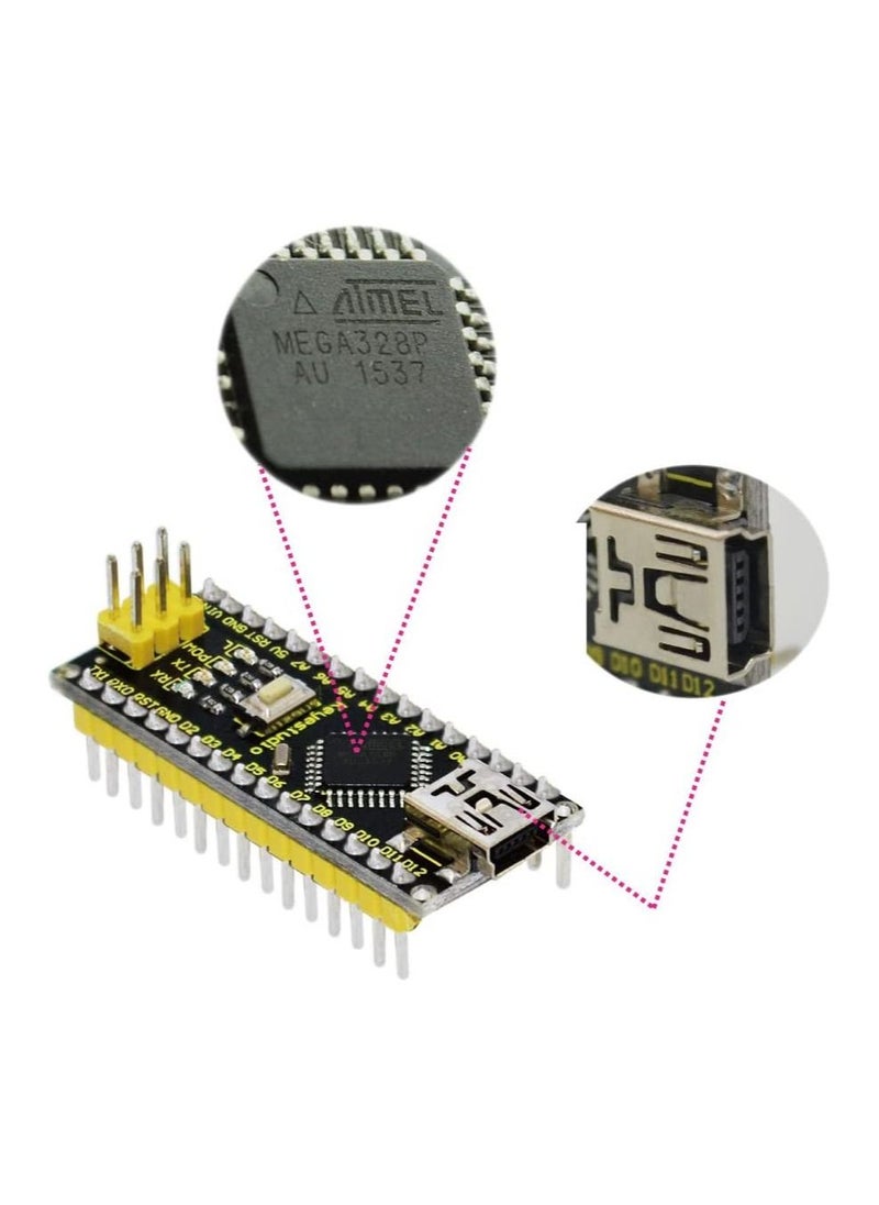 Keyestudio - Micro-Controller Development Board for Arduino, Mega 2560 r3, UNO r3, Leonardo R3, Nano Ch340 v3.0 nano nano KS0173 - Image 1