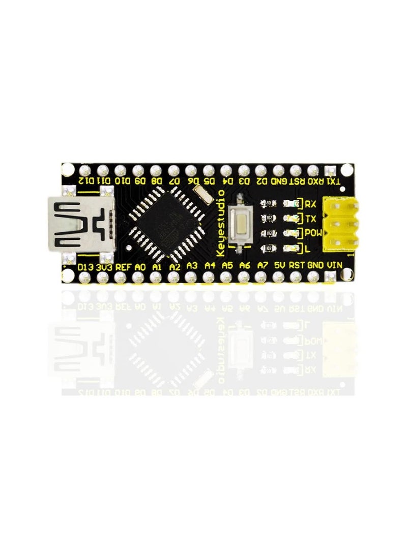 Keyestudio - Micro-Controller Development Board for Arduino, Mega 2560 r3, UNO r3, Leonardo R3, Nano Ch340 v3.0 nano nano KS0173 - Image 1