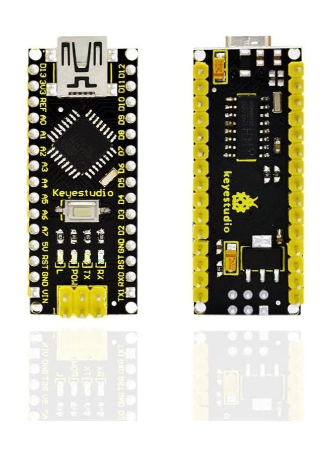 Keyestudio - Micro-Controller Development Board for Arduino, Mega 2560 r3, UNO r3, Leonardo R3, Nano Ch340 v3.0 nano nano KS0173 - Image 1