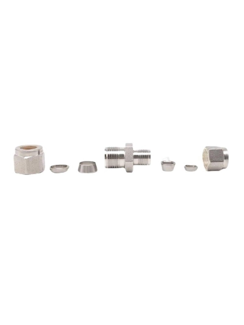 1l16 Inch Tube Compression Union Equal Reducer SUS316L Stainless Steel Pipe Fitting - Image 4