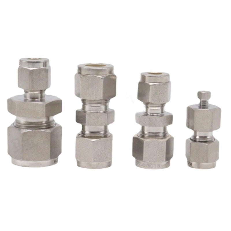 1l16 Inch Tube Compression Union Equal Reducer SUS316L Stainless Steel Pipe Fitting - Image 3