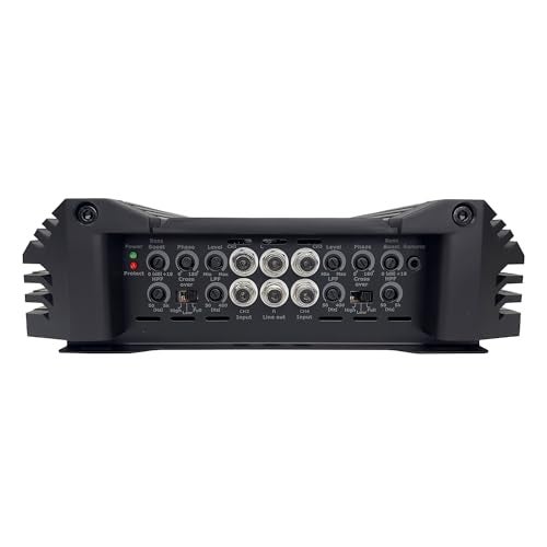 Orion XTR Series XTR500.4 High Power Class A/B 4-Channel Amplifier - 500W RMS, 2/4 Ohm Stable, High/Low Pass Crossover, Bass Boost Control, MOSFET Power Supply, Bass Knob Included, Made in Korea - Image 3