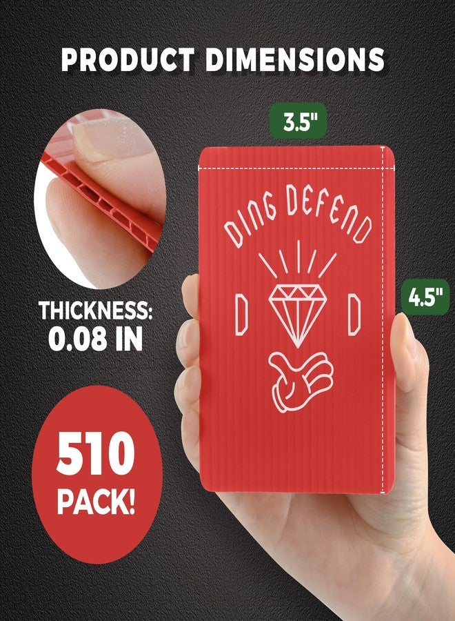 Storage Standard Ding Defend 510 Pack Trading Card Mailing Protectors - Hard Plastic Slab - Diamond Hands Card Guard Packaging Pads for Collectibles, Shipping & Hobby Supplies - 3.5 x 4.5 Inches - Image 5