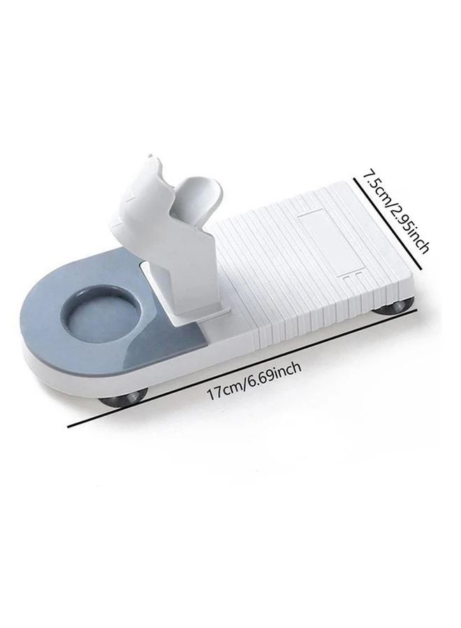 Hot Melt Glue Gun Holder Stand Sturdy Plastic Base Square Mouth Workspace Organization - Image 4