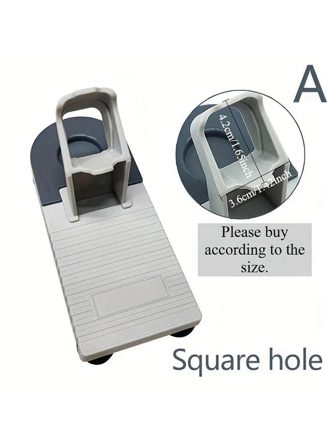 Hot Melt Glue Gun Holder Stand Sturdy Plastic Base Square Mouth Workspace Organization - Image 1