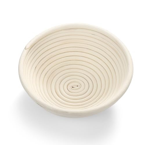 Saint Germain Bakery Premium Round Bread Banneton Basket with Liner - Perfect Brotform Proofing Basket for Making Beautiful Bread (10 inch) - Image 4