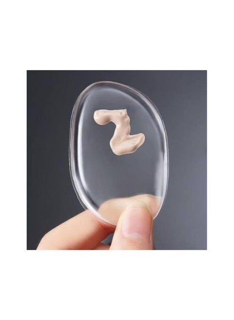 Silicone Beauty Blender For Distributing Foundation Concealer And Contour In Random Colors And Shapes
