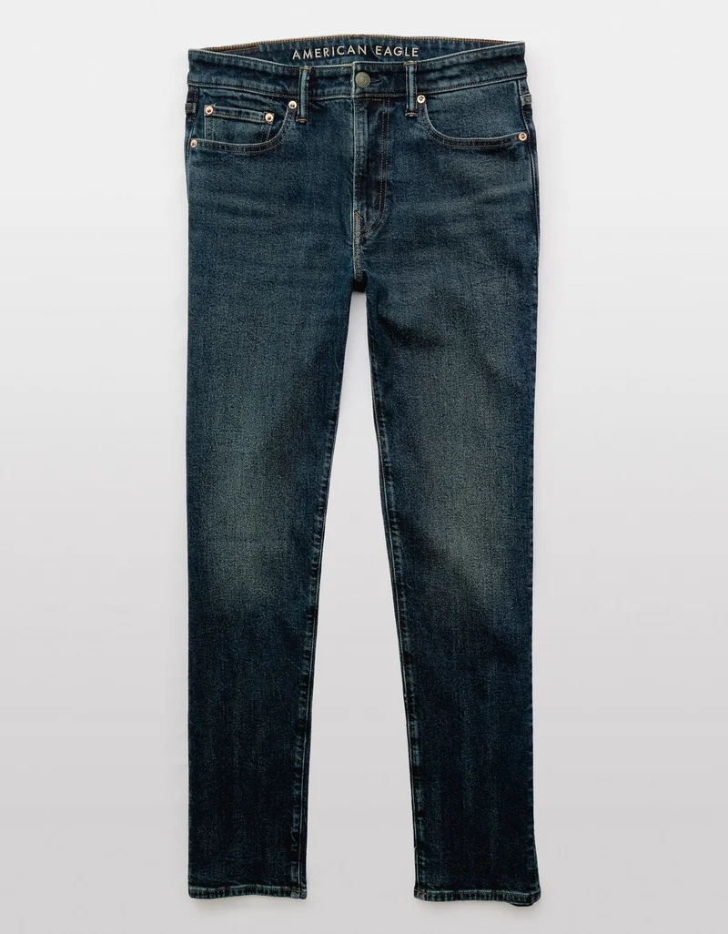 American Eagle  AE AirFlex+ Slim Straight Jean for Men | Best Price UAE