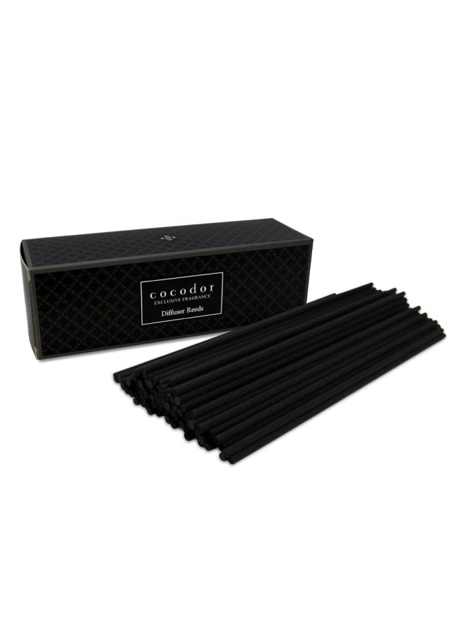 Cocod Or Cocodor Diffuser Black Fiber Reed Sticks 100 Pieces 8 X 4Mm Diffuser Oil Refill Home Fragrance Aromatherapy Reed Diffuser Set Sticks For Reed Diffusers Office D Cor Decoration  - Image 1