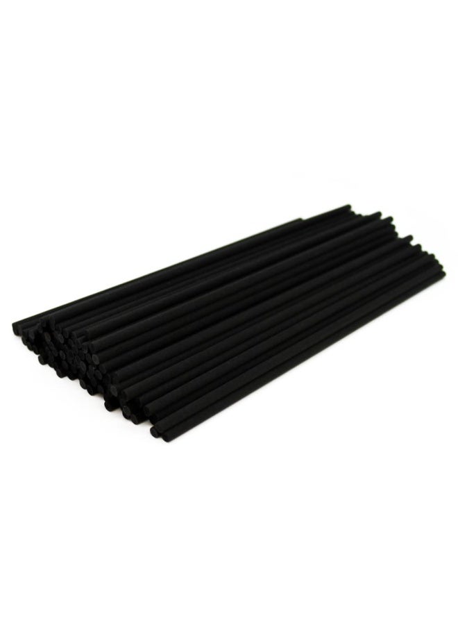 Cocod Or Cocodor Diffuser Black Fiber Reed Sticks 100 Pieces 8 X 4Mm Diffuser Oil Refill Home Fragrance Aromatherapy Reed Diffuser Set Sticks For Reed Diffusers Office D Cor Decoration  - Image 3