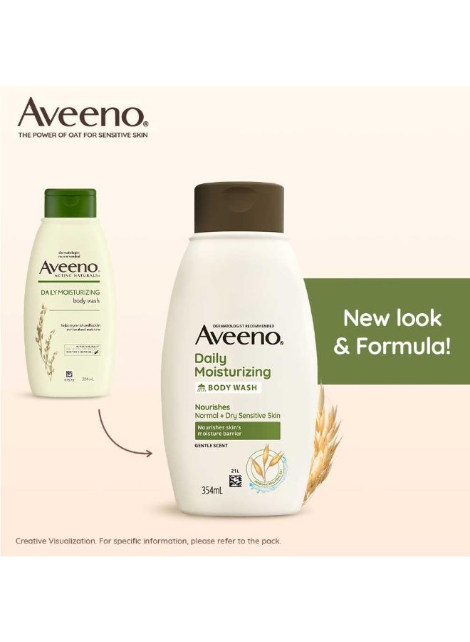 Aveeno Daily Moisturizing Body Wash 500ml - Image 3