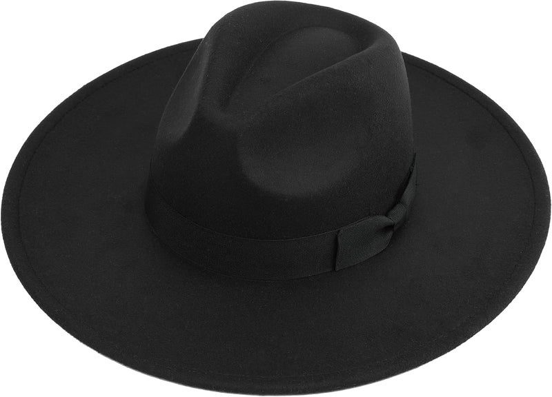 Pro Celia Big Wide Brim Women Fedora Hat - Image 1