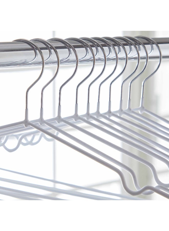 Vega Coated Non-Slip Metal Hanger 41 x 18 x 0.35 cm
