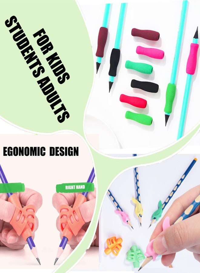 AURAADORN 10 Pack Pencil Grips for Kids Handwriting,Pencil Gripper Holder Posture Correction for Preschooler Training, Pen Writing Aid Tool for Kids Preschools Students - Image 5