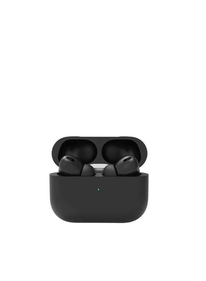 سماعات أذن لاسلكية بجودة عالية مع علبة شحن MagSafe – صوت واضح وتصميم مريح – لون اسود - Image 3