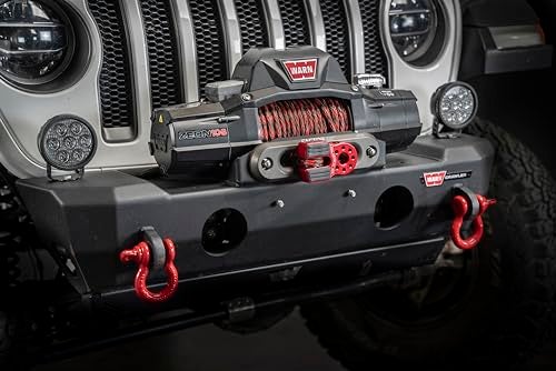 Factor 55 Flatlink Shackle Mount Winch, Designed for use Steel or Synthetic Ropes up to 6,000 lbs - Red - Image 3