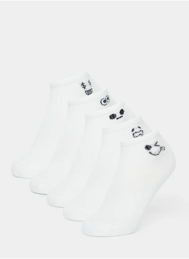 Styli Pack of 5 - Graphic Detail Socks