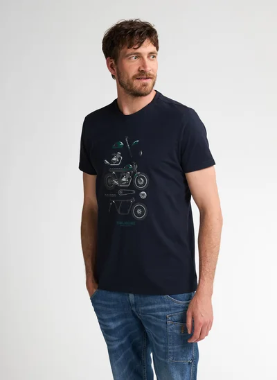 Petrol Industries Men T-Shirt SS Classic Print